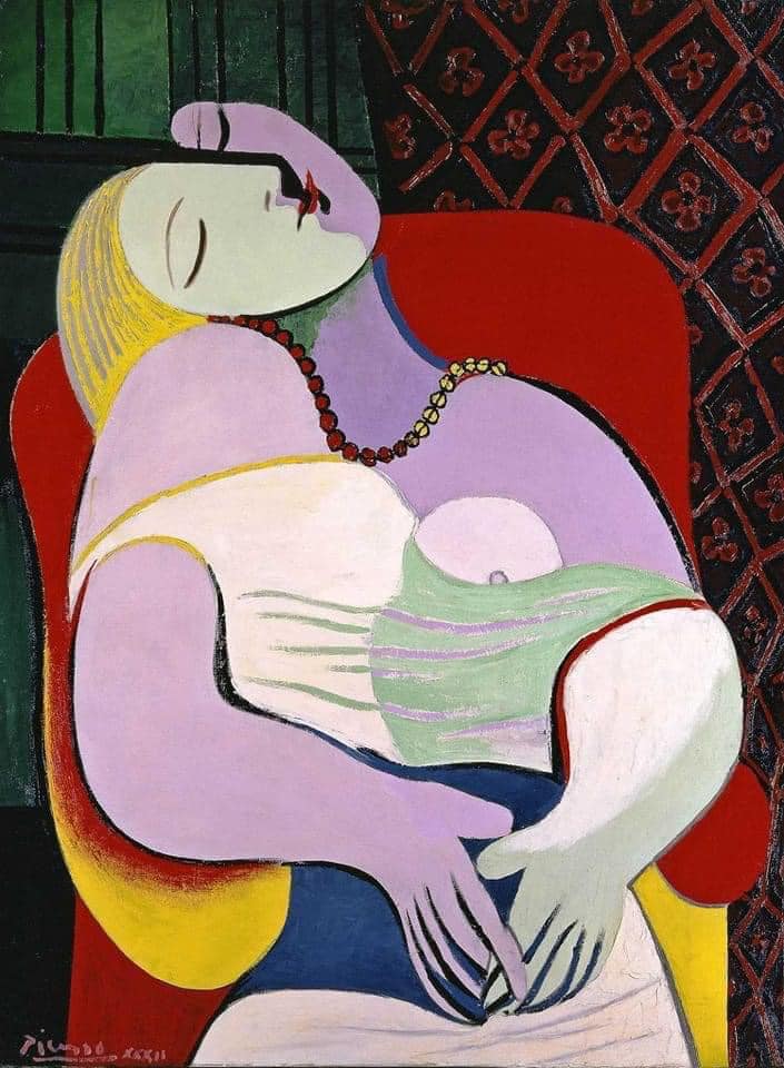 Pablo-Picasso-The-Dream-Le-Reve-1932