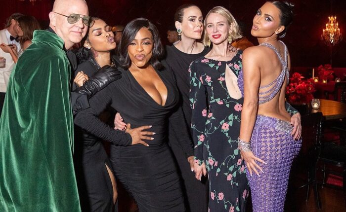 Kim Kardashian Booty in a See-through Mesh Dress