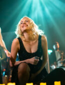 Pixie Lott on Stage Performing at Union Chapel in London