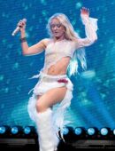 Zara Larsson Performing at iHeartRadio Channel 95.5's Jingle Ball 2025 in Detroit