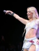 Zara Larsson Performing at iHeartRadio Channel 95.5's Jingle Ball 2025 in Detroit